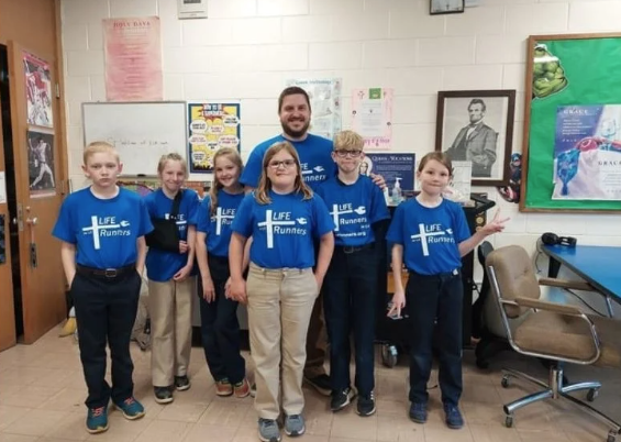 St. Monica Catholic School Life Runners