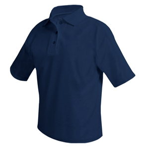 St. Monica Catholic School Uniform Closet Short Sleeve Shirt Blue