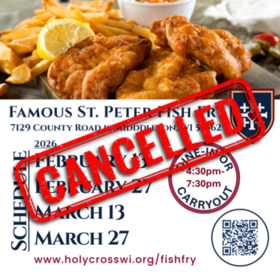 Fish Frys Canceled this Year