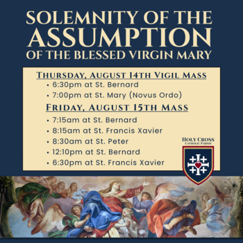 Holy Day Mass