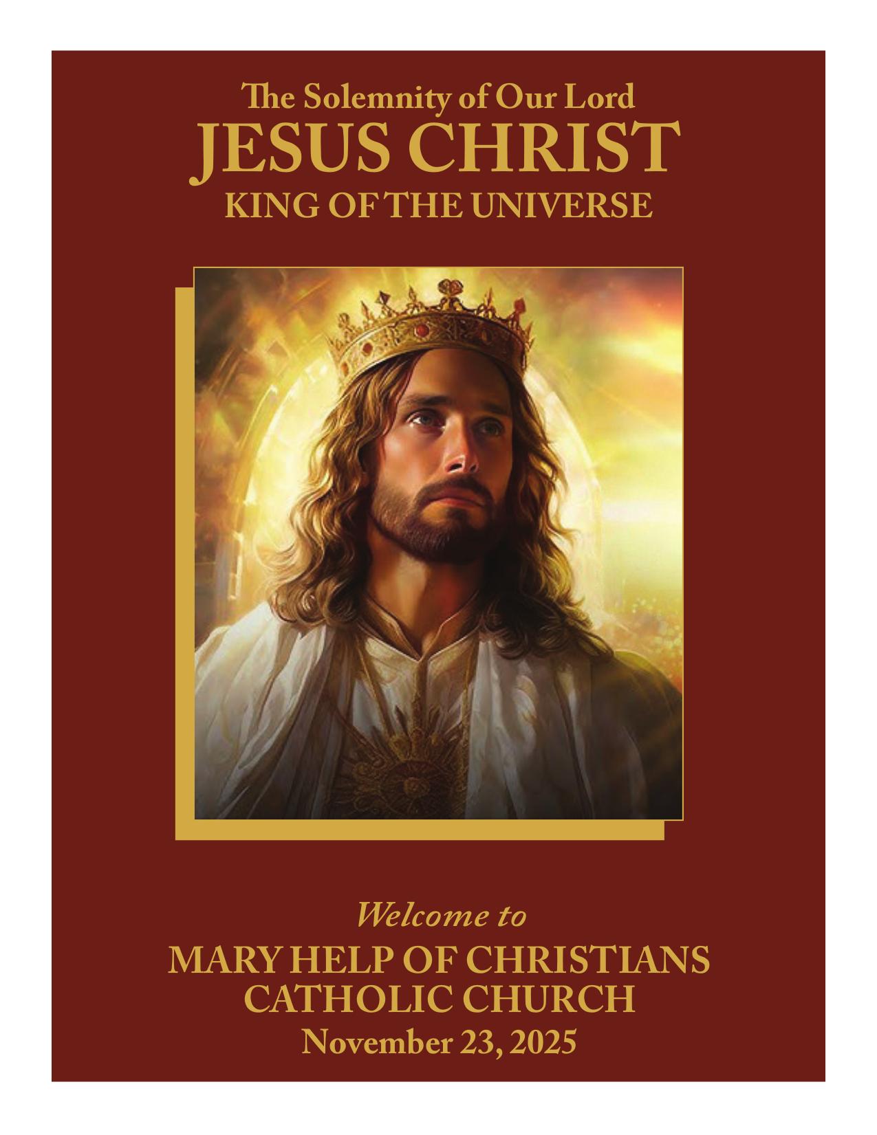 november 23, 2025 Bulletin