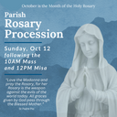 Rosary Procession