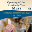 Mass for Opening of the Academic Year