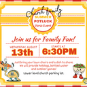 August Church Family Potluck
