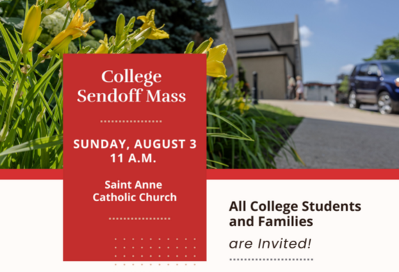 College Sendoff Mass