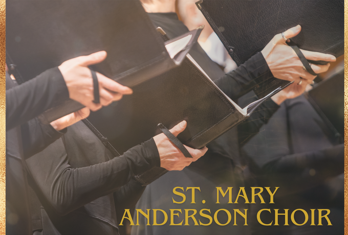 St. Mary Choir Singing at Sunday Mass