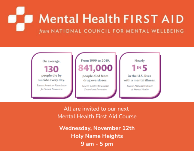 Mental Health First Aid