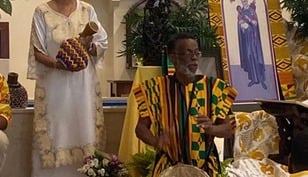 Rain Couldn't Dampen the Celebration as St. Peter Claver Parish Reaches Its' 105th Year