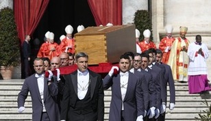 Poor and powerful pray for eternal repose of a pope 'with an open heart'