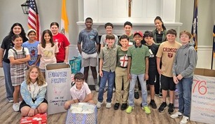 Putting almsgiving in the forefront at St. Andrew the Apostle