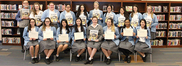 AOL’s ‘Fleur de Lis’ yearbook earns national gold medal