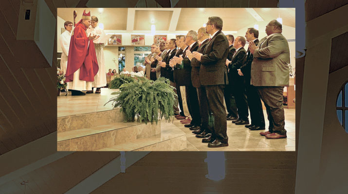 19 men admitted to candidacy for the 2022 permanent diaconate class