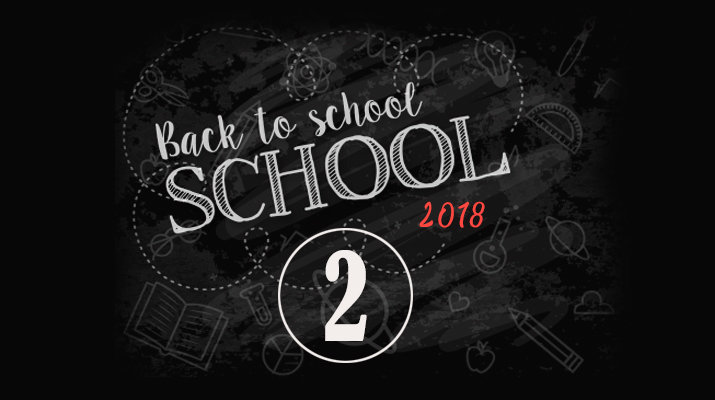 Back To School 2 Section – 2018