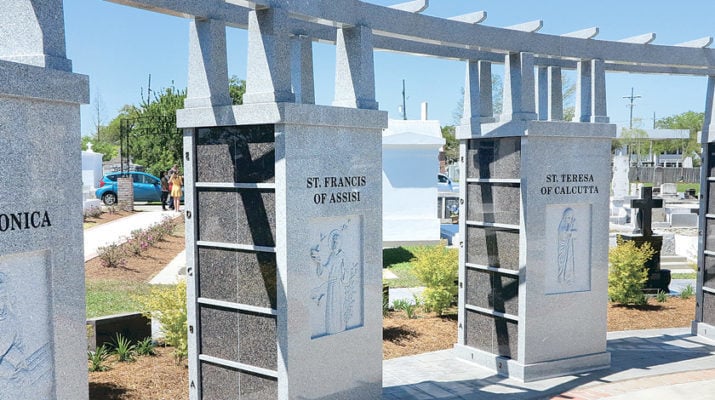 New cremation garden at St. Patrick No. 3 takes wing