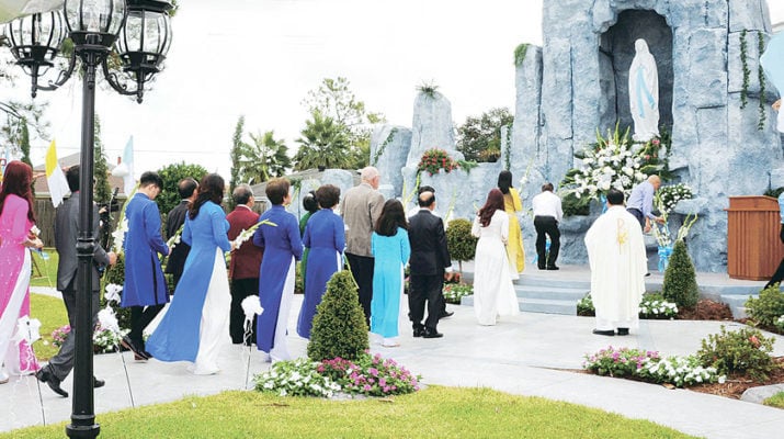 Dream fulfilled: Grotto dedicated at St. Agnes Le Thi Thanh