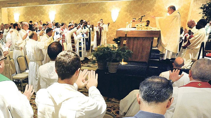 200 priests gather for prayer, bioethics studies