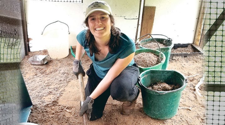Ursuline students live service, faith on W.Va. farm