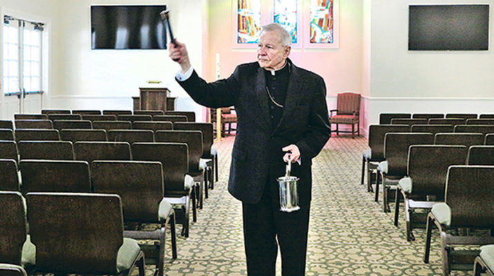 Archdiocese dedicates new funeral home, cemetery