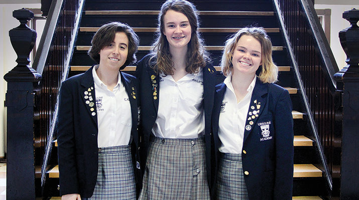 Ursuline students advance to leadership program