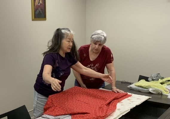 St. Benedict’s prayer blanket ministry adjusts to serve local need