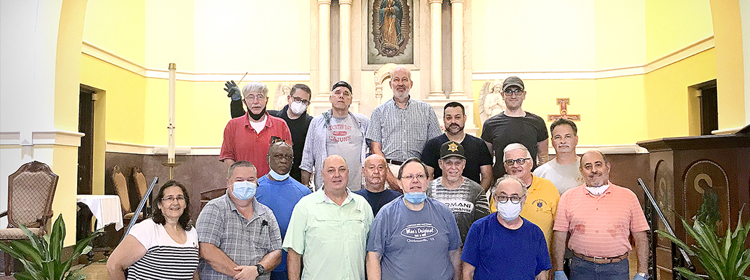 Sheriff’s Office volunteers keep Our Lady of Guadalupe sparkling