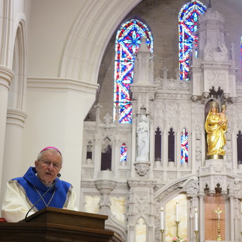 Abp. Aymond: Mary’s Assumption into heaven ‘shows us how to die’
