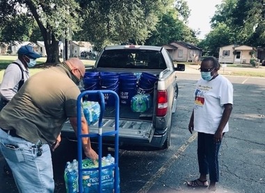 Knights of Peter Claver members feed the needy in Lake Charles