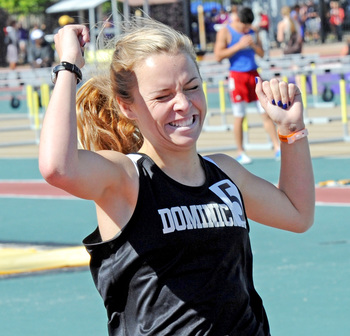 Catholic school girls shine in state’s track arena