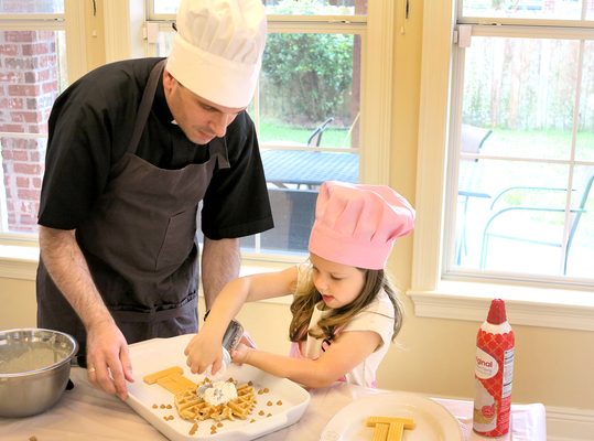 Faith, food collide in Divine Mercy’s cooking show