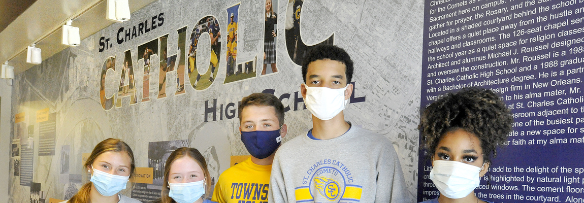 St. Charles Catholic bands together in tough times