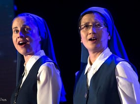The ‘singing nuns’ have a Christmas message to intone