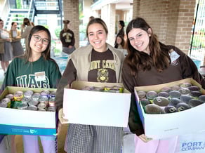 Catholic high school students demonstrate culture of giving