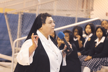 Holy Family Sister Jennie Jones led St. Mary’s Academy