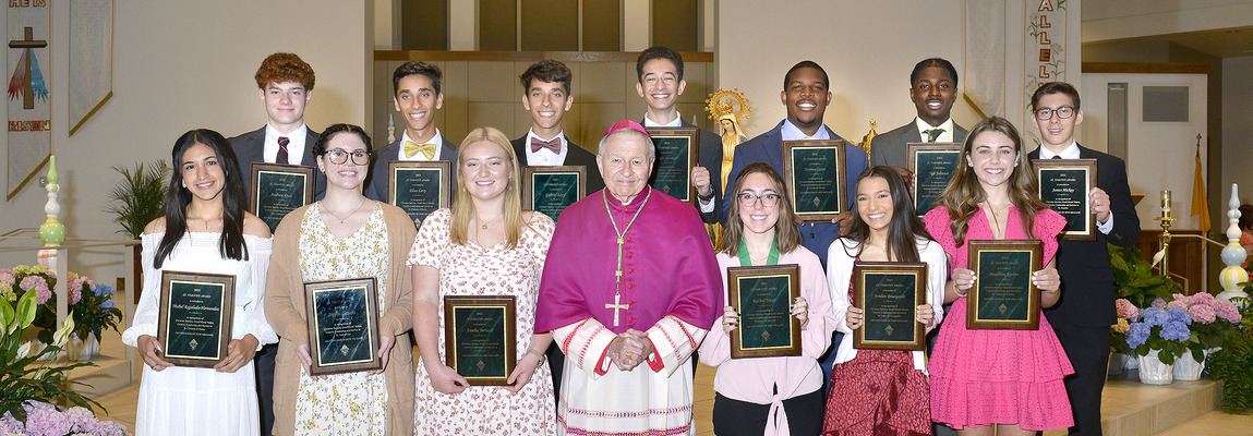 Fourteen teens honored with St. Timothy award