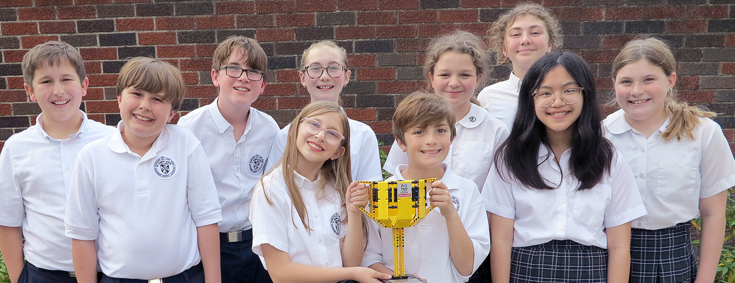 St. Dominic’s ‘Dragoneers’ FIRST LEGO League team headed to Worlds in April