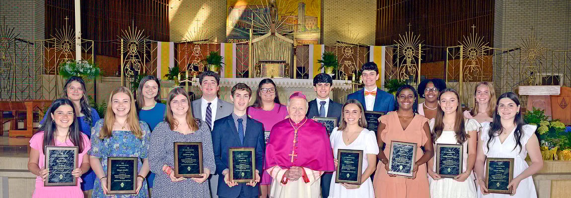 St. Timothy Awards presented to 16 teens
