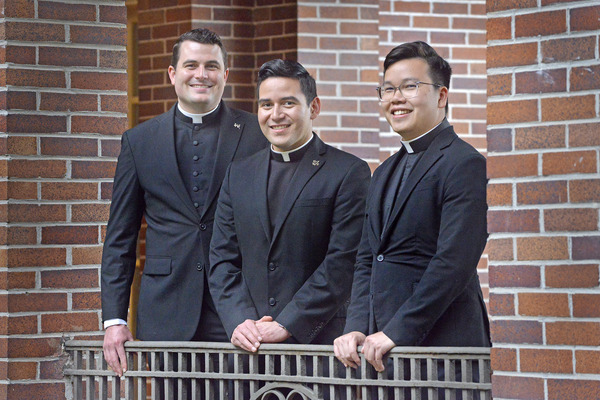 Three new priests on June 1