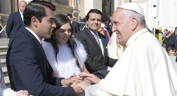 You can rehearse your lines, but pope’s blessing created a fog