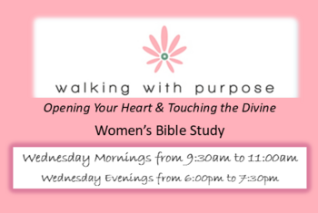 Walking With Purpose Women's Book Study