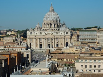 Altar servers traveled to Rome