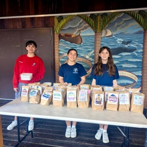 Students living out their faith through service!