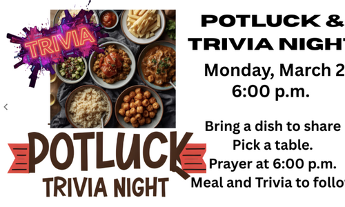 Potluck & Trivia Night