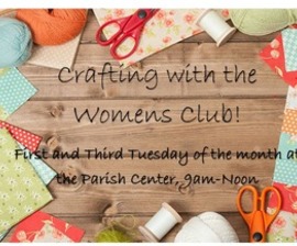 Women's Club Craft Session