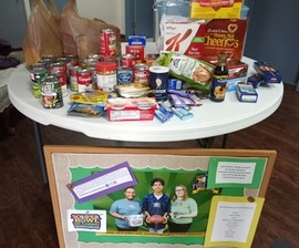 Souper Bowl of Caring Food Drive