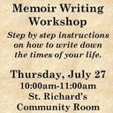 Memoir Writing Workshop