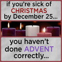 Check Out: Advent in Two Minutes