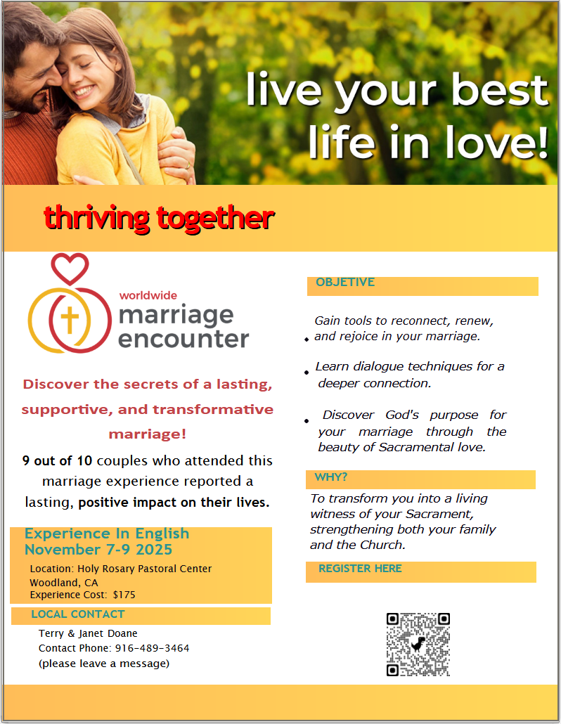 Marriage Encounter Experience Event