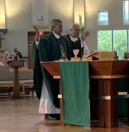 Daily Mass moves back to the chapel