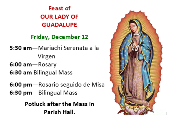 Feast of Our Lady of Guadalupe