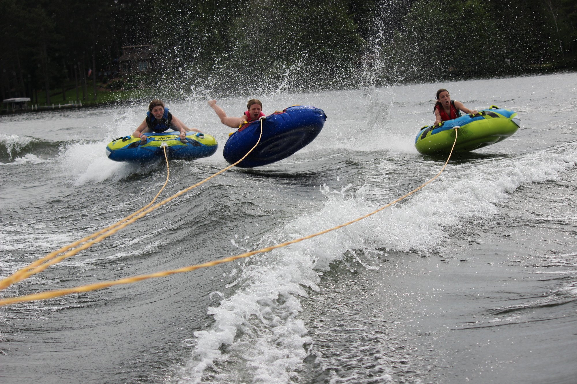 waterskiing